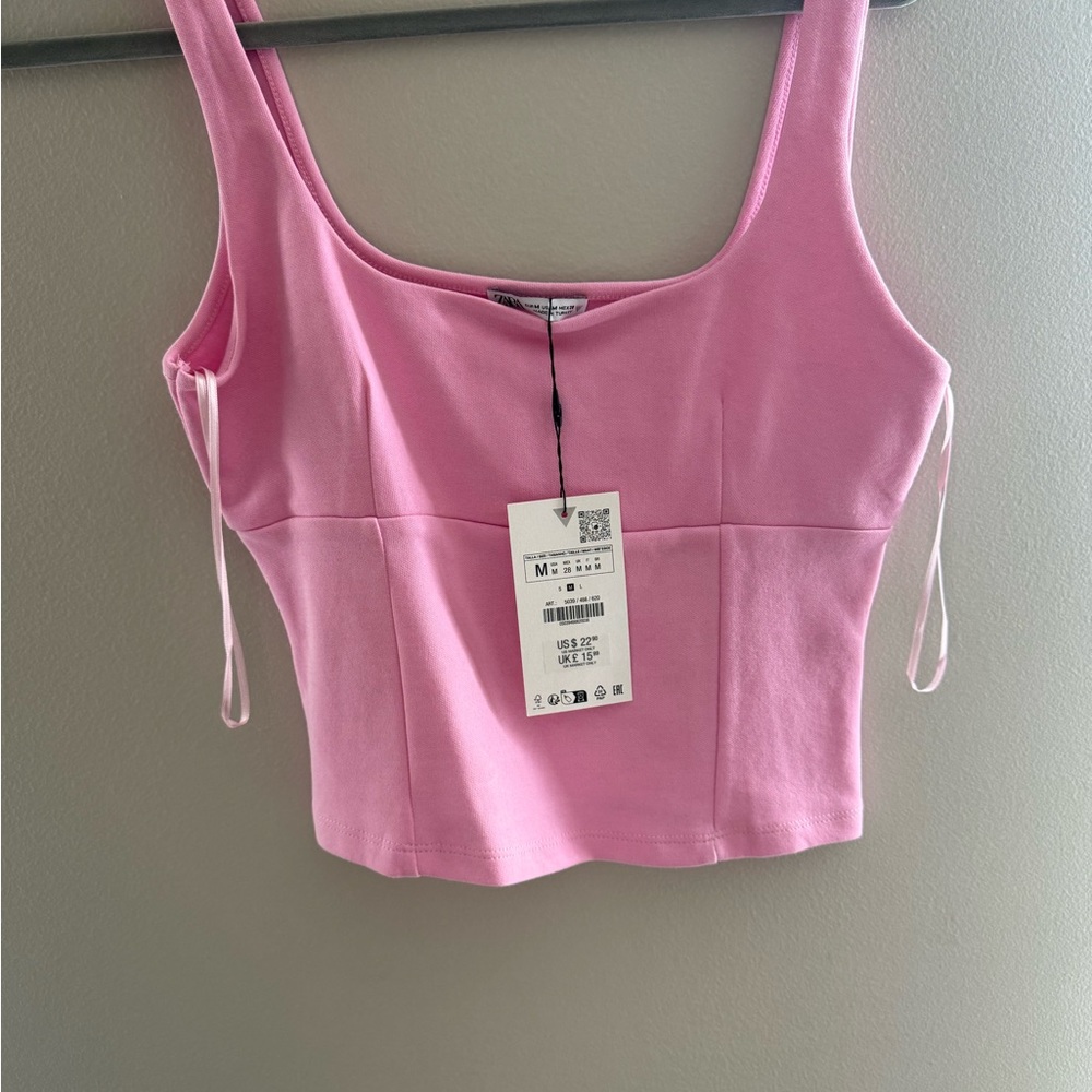 Zara Pink Tank Top